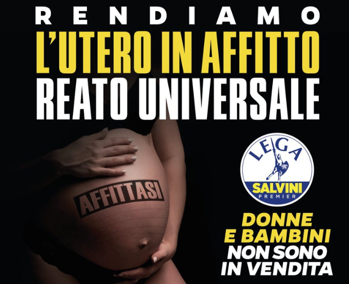 L’implicito della settimana: Matteo Salvini contro “l’utero in affitto”